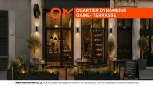 CESSION DE FONDS – LYON 7 – 93 m² + DROIT TERRASSE