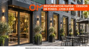 CESSION DE FONDS – LYON 2 – 155 m²