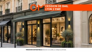 CESSION DE BAIL – LYON 2 – 60 m² non divisibles