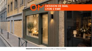 CESSION DE BAIL – LYON 2 – 44 m²