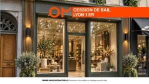 CESSION DE BAIL – LYON 1 – 40 m² non divisibles