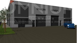 A VENDRE OU A LOUER – MONTMERLE SUR SAONE – 720 m² divisibles à partir de 360 m²