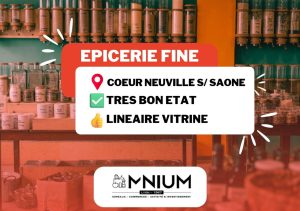 CESSION DE FONDS – NEUVILLE SUR SAONE – 50 m² non divisibles