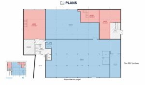 A VENDRE OU A LOUER – CRAPONNE – 840 m² divisibles à partir de 290 m²
